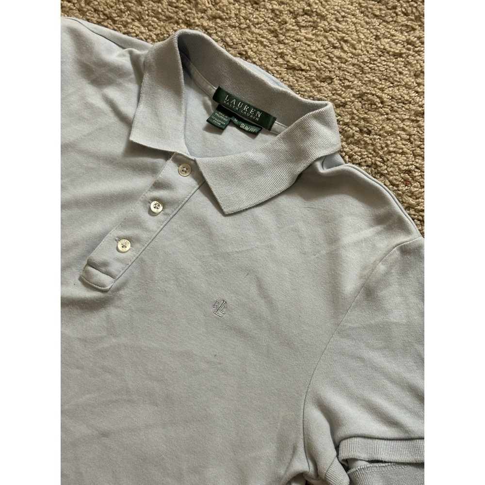 Women's Lauren Ralph Lauren Short Sleeve Slim Fit Polo - Medium